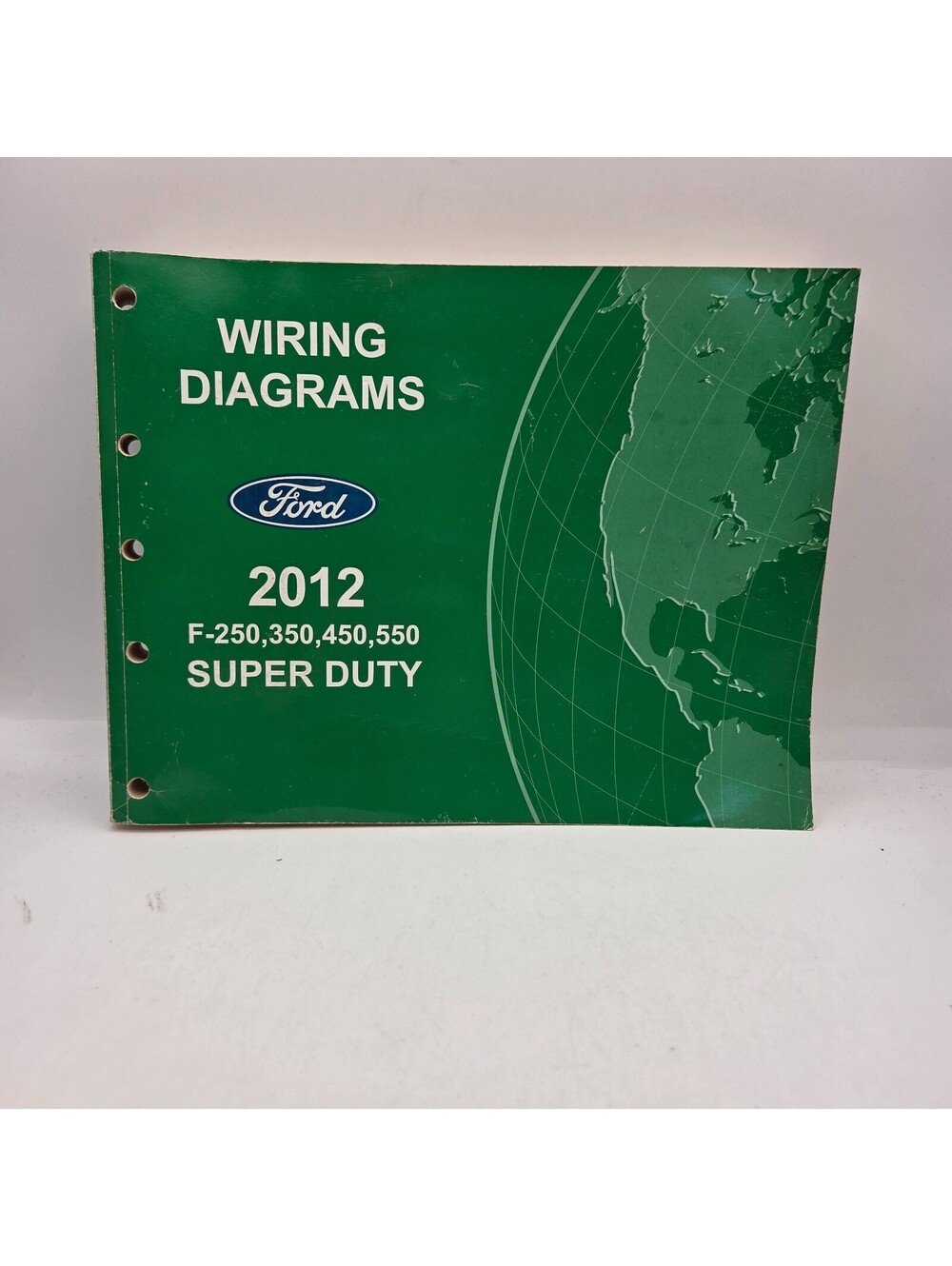 2012 Ford F250 F350 F450 F550 Super Duty Wiring Diagrams OEM Manual FCS-14612-12